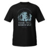 T-shirt Uomo Simpatica "Roam Free": Libera lo Spirito Selvaggio!