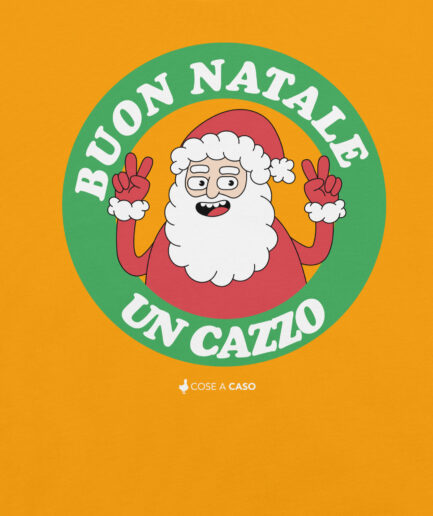 buon natale un cazzo, maglietta assurda di natale