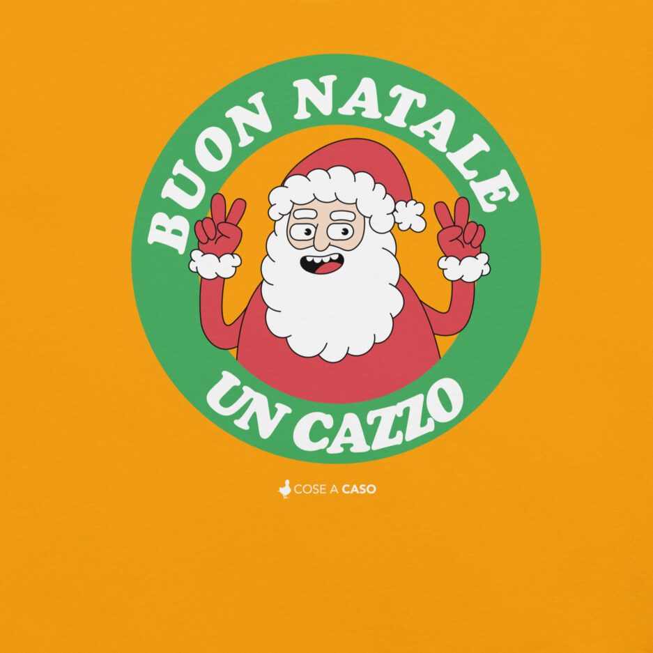 buon natale un cazzo, maglietta assurda di natale